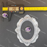 20mm Silver Bow Heart Rhinestone Beads for DIY Beadable Pens