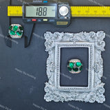 19mm Silver Border Large Gem Rhinestone Beads for DIY Beadable Pens