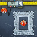25mm Silver Pearl Flower Rhinestone Beads for DIY Beadable Pens