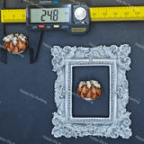25mm Silver Pearl Flower Rhinestone Beads for DIY Beadable Pens