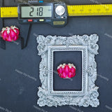 22mm Silver Pearl Flower Rhinestone Beads for DIY Beadable Pens