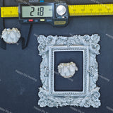 22mm Silver Pearl Flower Rhinestone Beads for DIY Beadable Pens