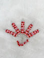 3pcs red monster printed beadable pen blanks for DIY bead craft & custom handmade pen making