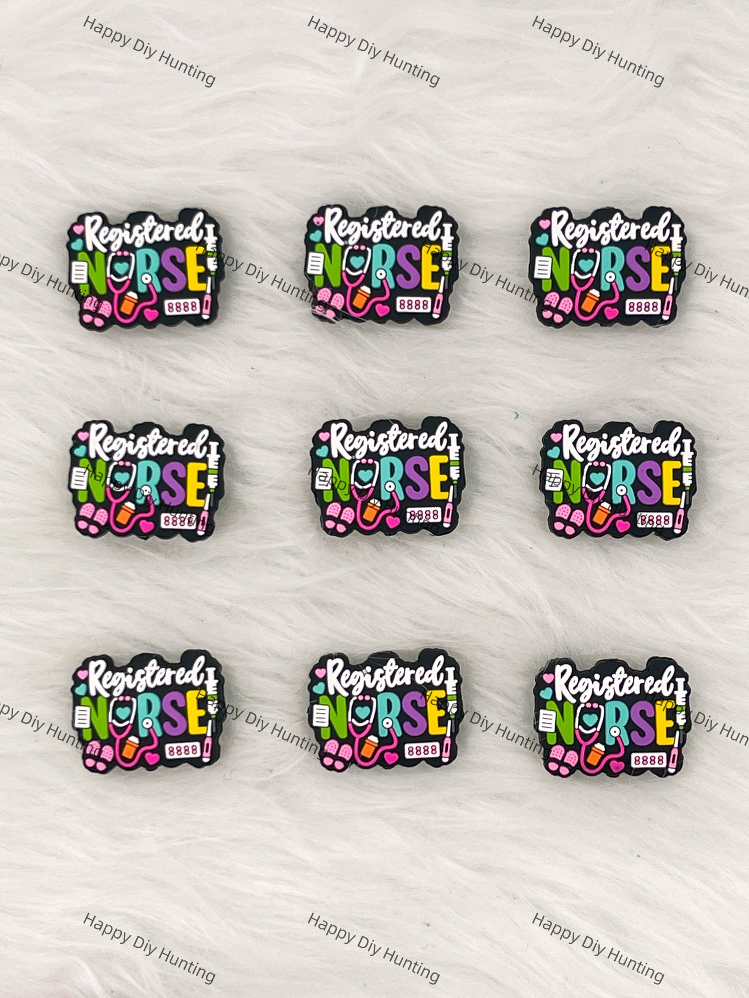 Registered Nurse Silicone Focal Beads Wholesale, silicone focal beads for pens