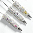 Rhinestone LV Beadable Pens Wholesale, Matches All Focal Beads & Pen Toppers.