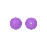 15 mm Solid Colors Silicone Focal Beads