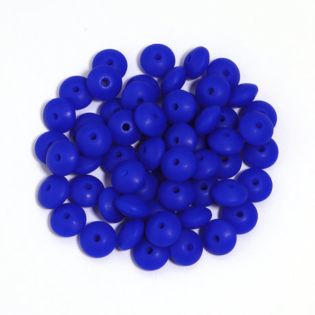 12mm Silicone Spacer Beads