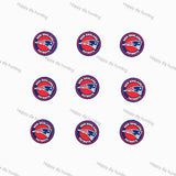 NE Patriots Football team Silicone Focal Beads Wholesale, silicone focal beads for pens