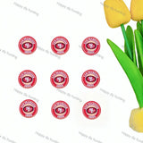 SPORTS-003 San Francisco 49ers Football team Silicone Focal Beads Wholesale, silicone focal beads for pens