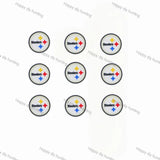 Pittsburgh Steelers Football team Silicone Focal Beads Wholesale, silicone focal beads for pens