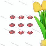 3D Cleveland Browns Football team Silicone Focal Beads Wholesale, silicone focal beads for pens
