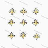 New Orleans Saints Football team Silicone Focal Beads Wholesale, silicone focal beads for pens