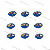 3D Baltimore Ravens Football team Silicone Focal Beads Wholesale, silicone focal beads for pens