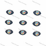 3D Pittsburgh Steelers Football team Silicone Focal Beads Wholesale, silicone focal beads for pens