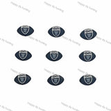 3D Las Vegas Raiders Football team Silicone Focal Beads Wholesale, silicone focal beads for pens