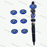 Seattle Seahawks Football team Silicone Focal Beads Wholesale, silicone focal beads for pens
