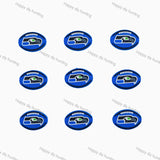 Seattle Seahawks Football team Silicone Focal Beads Wholesale, silicone focal beads for pens