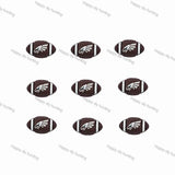3D Atlanta Falcons Football team Silicone Focal Beads Wholesale, silicone focal beads for pens