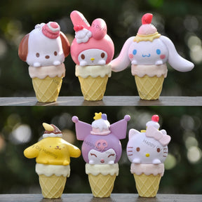 SanSan Family Ice Cream Pen topper(No Hole)