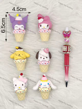 SanSan Family Ice Cream Pen topper(No Hole)