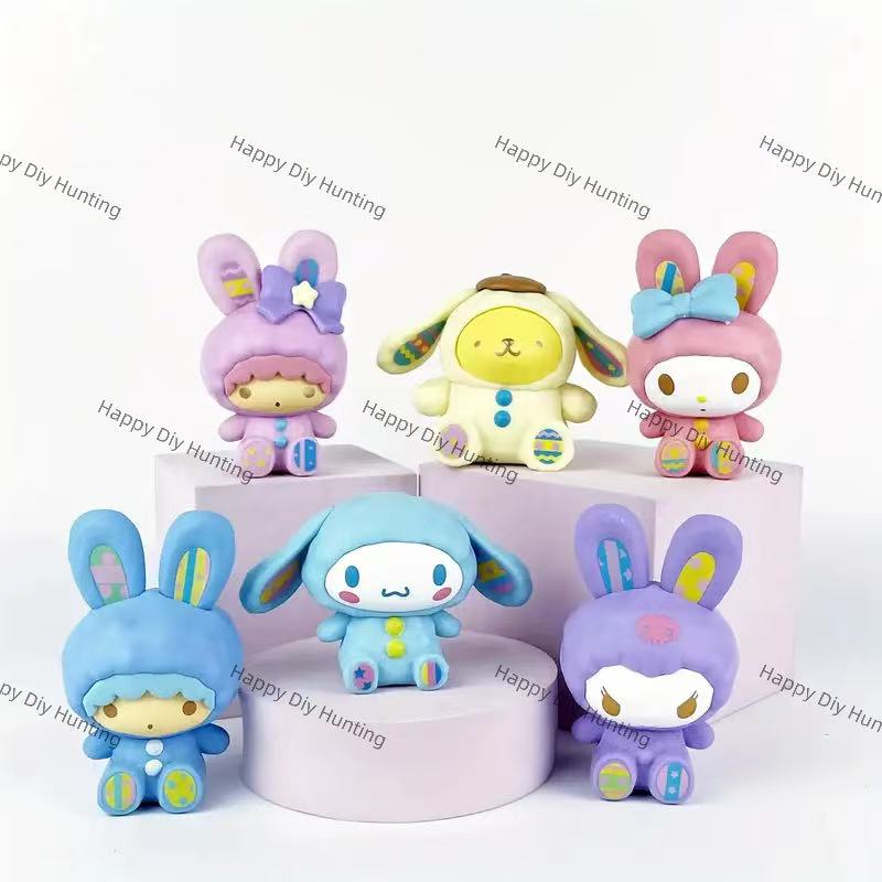 Sanrio series in rabbit costumes Pen Topper