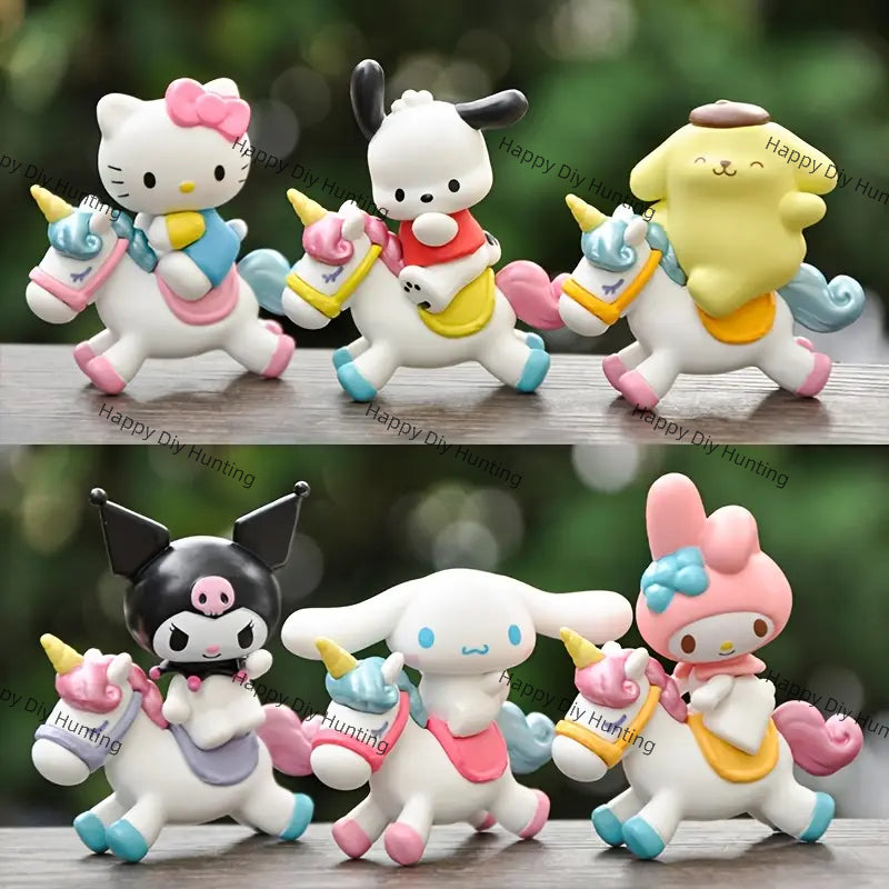 Sansan Family HK Series With Cute Unicorn Pen Topper(No Hole)