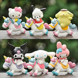 Sansan Family HK Series With Cute Unicorn Pen Topper(No Hole)
