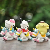 Sansan Family HK Series With Cute Unicorn Pen Topper(No Hole)