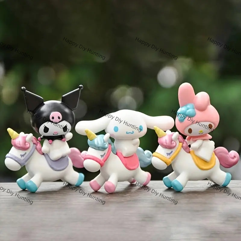 Sansan Family HK Series With Cute Unicorn Pen Topper(No Hole)