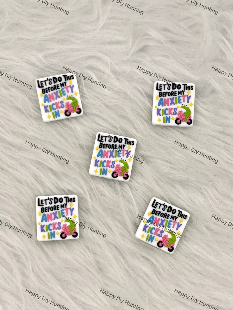 Sassy Motivational Quote Silicone Focal Beads for DIY Pen Making