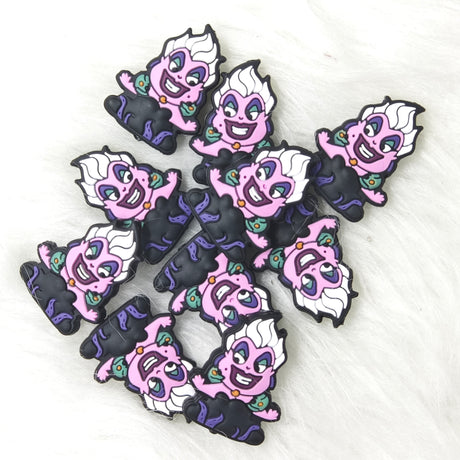 Scary Witch Silicone Focal Beads Wholesale