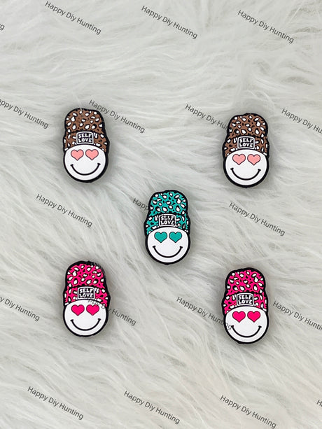 Self Love Saying Silicone Focal Beads Wholesale 