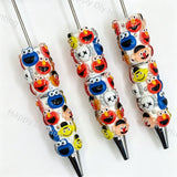 Sesame Street Beadable Pens Wholesale, Matches All Focal Beads & Pen Toppers