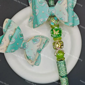 Mint Green Tiffany Bow Beads For DIY Beadable Pen