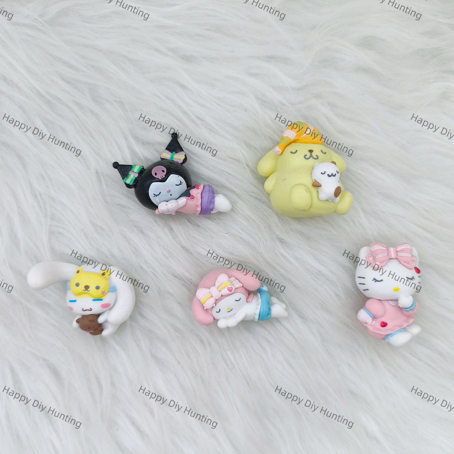 Sleep-themed Sansan Family Series Pen Topper(No Hole)