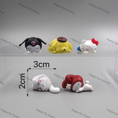 Sleeping Poses Sanrio Series Pen Topper
