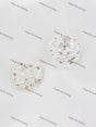 Sliver Star Shape Bead Caps Spacer (They Fit 16MM Beads) BC-008