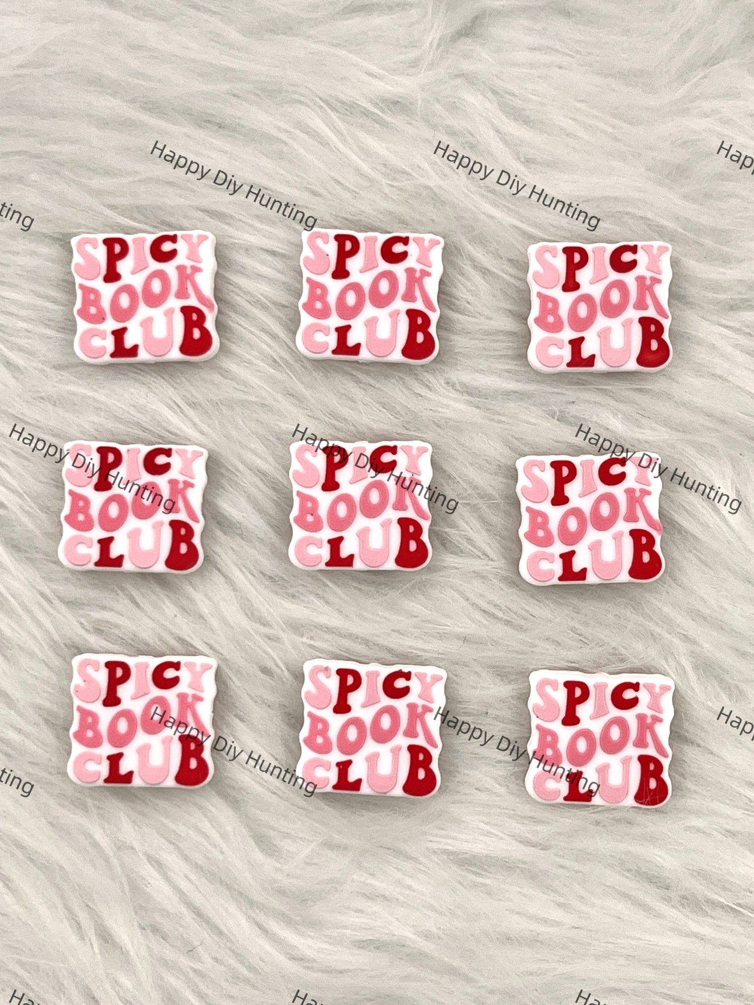 Spicy Book Club Silicone Focal Beads wholesale, Silicone focal beads for pens