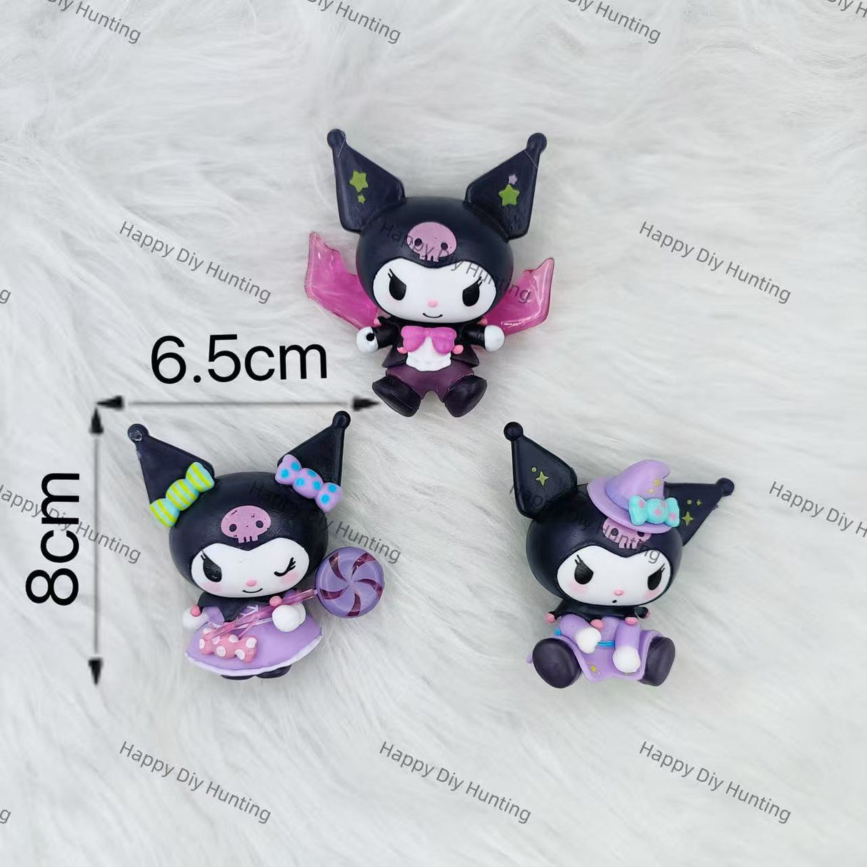 Spooky-cute Kuromi Pen Topper