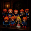 Spooky Horror Doll Pen Topper for Gothic Stationery & Beadable Pen Craft Decor