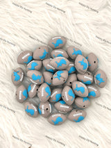 Sports Team Silicone Focal Beads Wholesale, silicone focal beads for pens