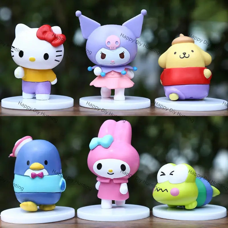 Sporty Cute Animal Character Figurine Pen Topper for Stationery & Beadable Pen Decor