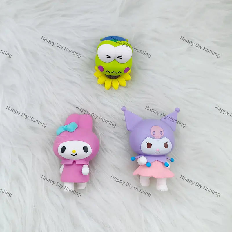 PVC Sporty Cute Animal Character Pen Top for Handmade Craft Decoration