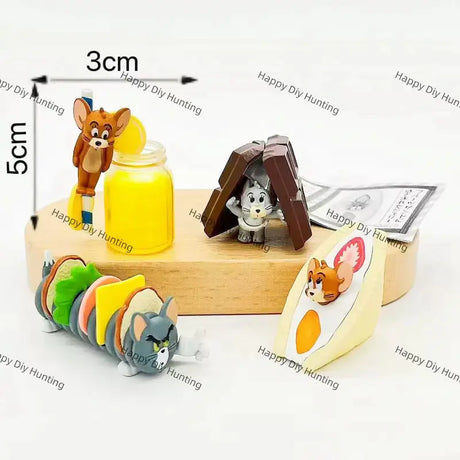PVC Cat & Mouse Pen Topper With Perfect Fit Size for DIY Beadable Pen Craft