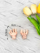 Resin Palm Hand Pen Topper With Perfect Fit Size for DIY Beadable Pen Craft