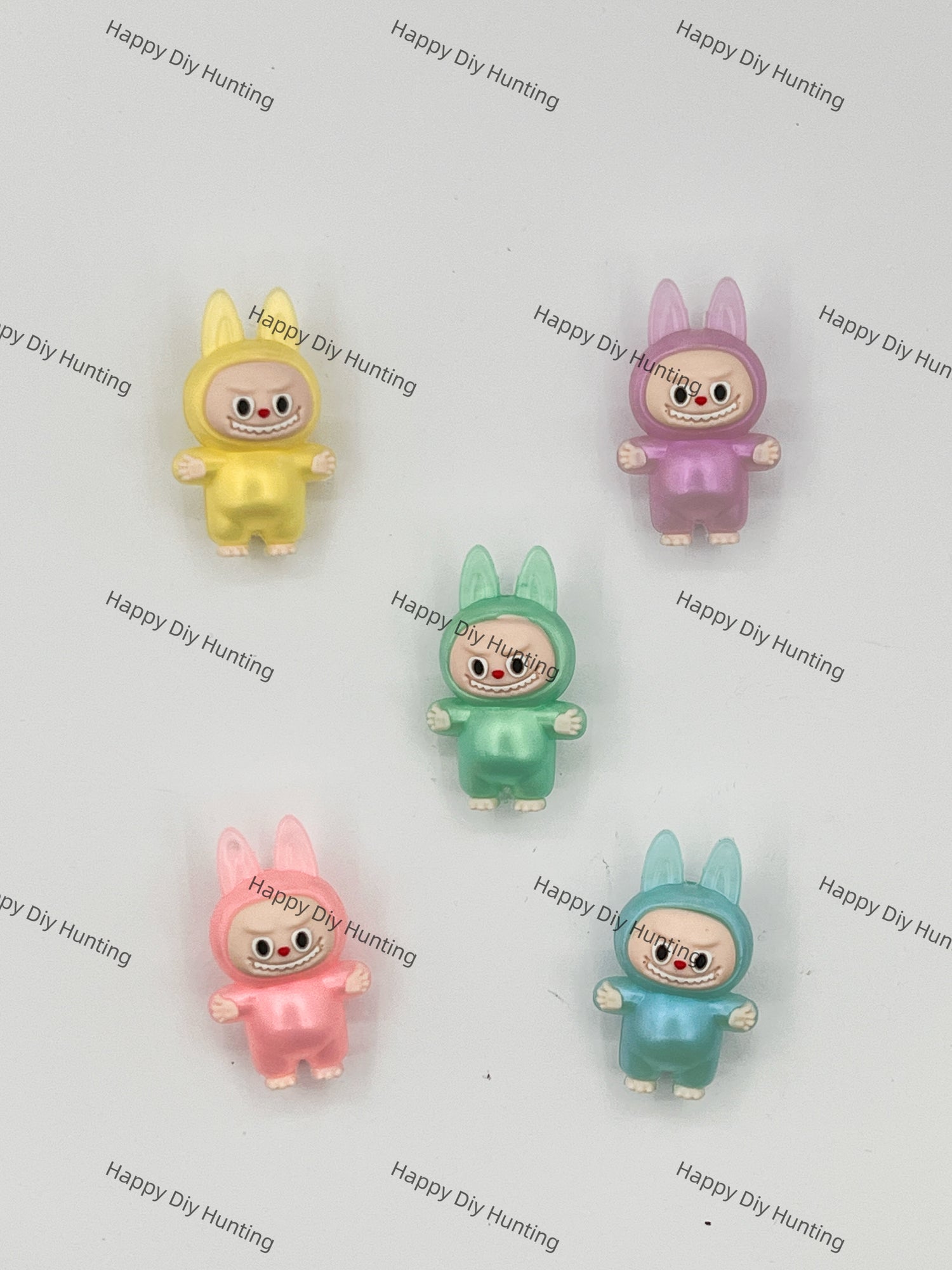 Standing Labubu Silicone Focal Beads Wholesale, silicone focal beads for pens