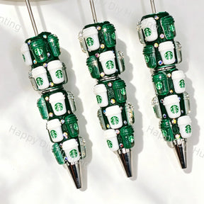 Starbucks Beadable Pens Wholesale, Matches All Focal Beads & Pen Toppers
