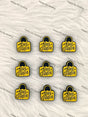 Stay Golden Silicone Focal Beads for Inspirational Quote Beadable Pen