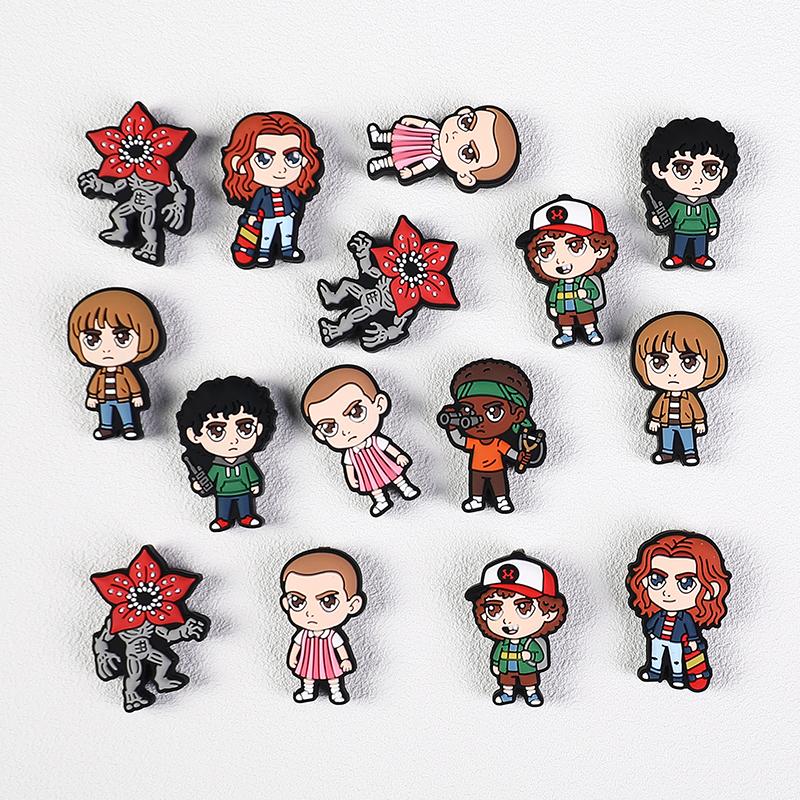Stranger Things silicone focal beads 7pcs combo mix for DIY beadable pen