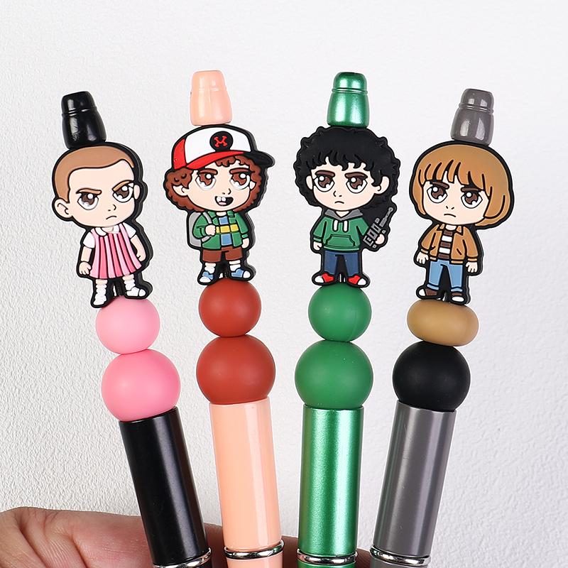 Stranger Things silicone focal beads 7pcs combo mix for DIY beadable pen